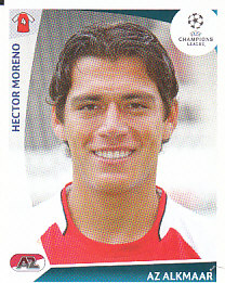 Hector Moreno AZ Alkmaar samolepka UEFA Champions League 2009/10 #503